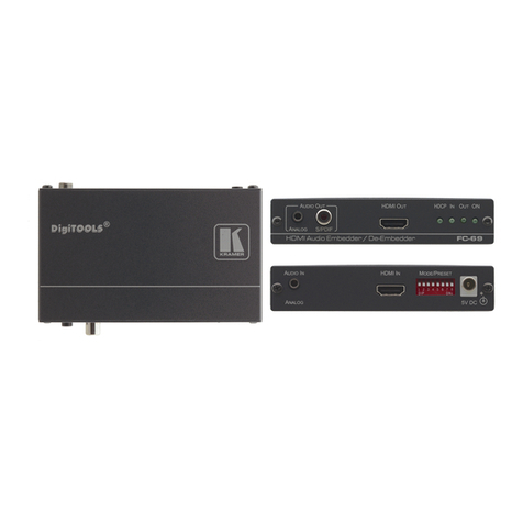 Kramer FC-69 User manual Kramer FC-69 User manual