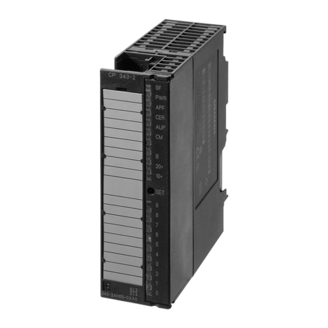 Siemens SIMATIC NET CP 343-2 User manual