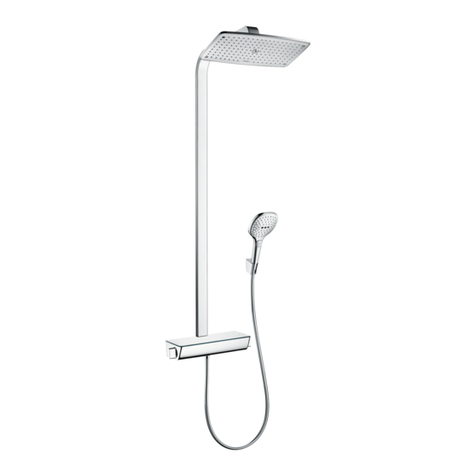 Hans Grohe Raindance Select Showerpipe 27286000 Manual Hans Grohe Raindance Select Showerpipe 27286000 Manual