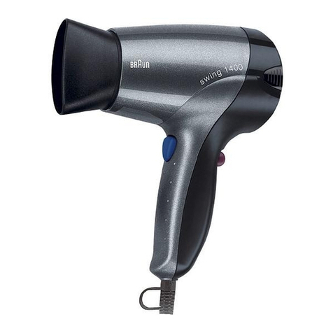 Braun swing BC1400 S2 User manual