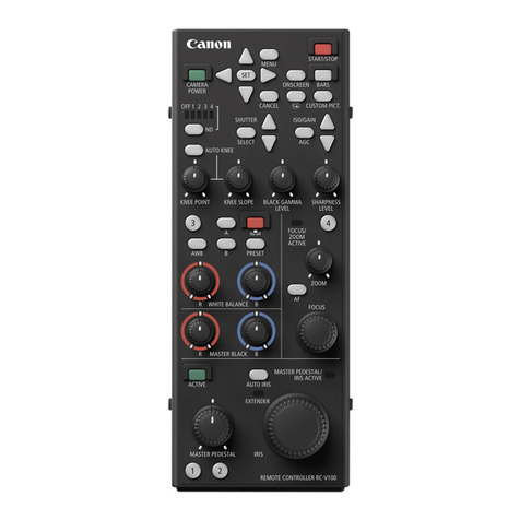 Canon RC-V100 instruction manual