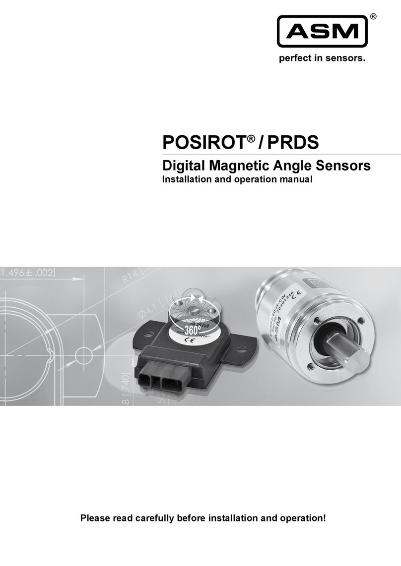 ASM POSIROT Series Installation and operation manual