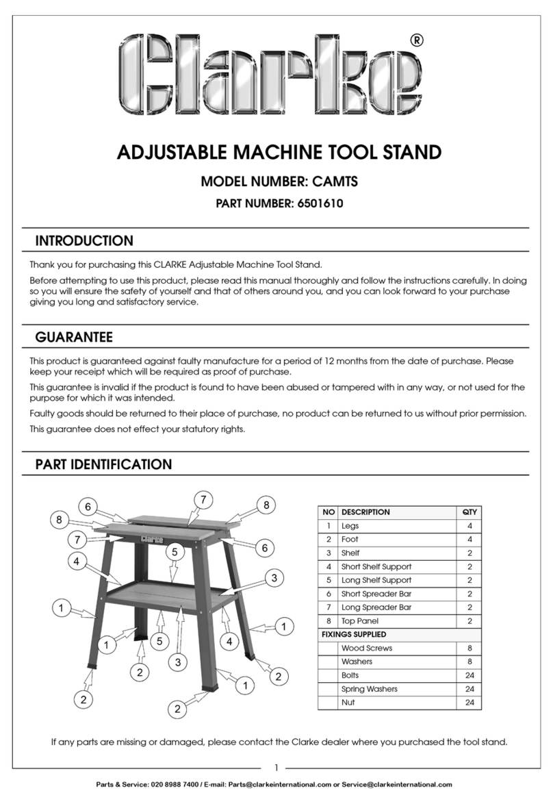 Clarke CAMTS quick start guide