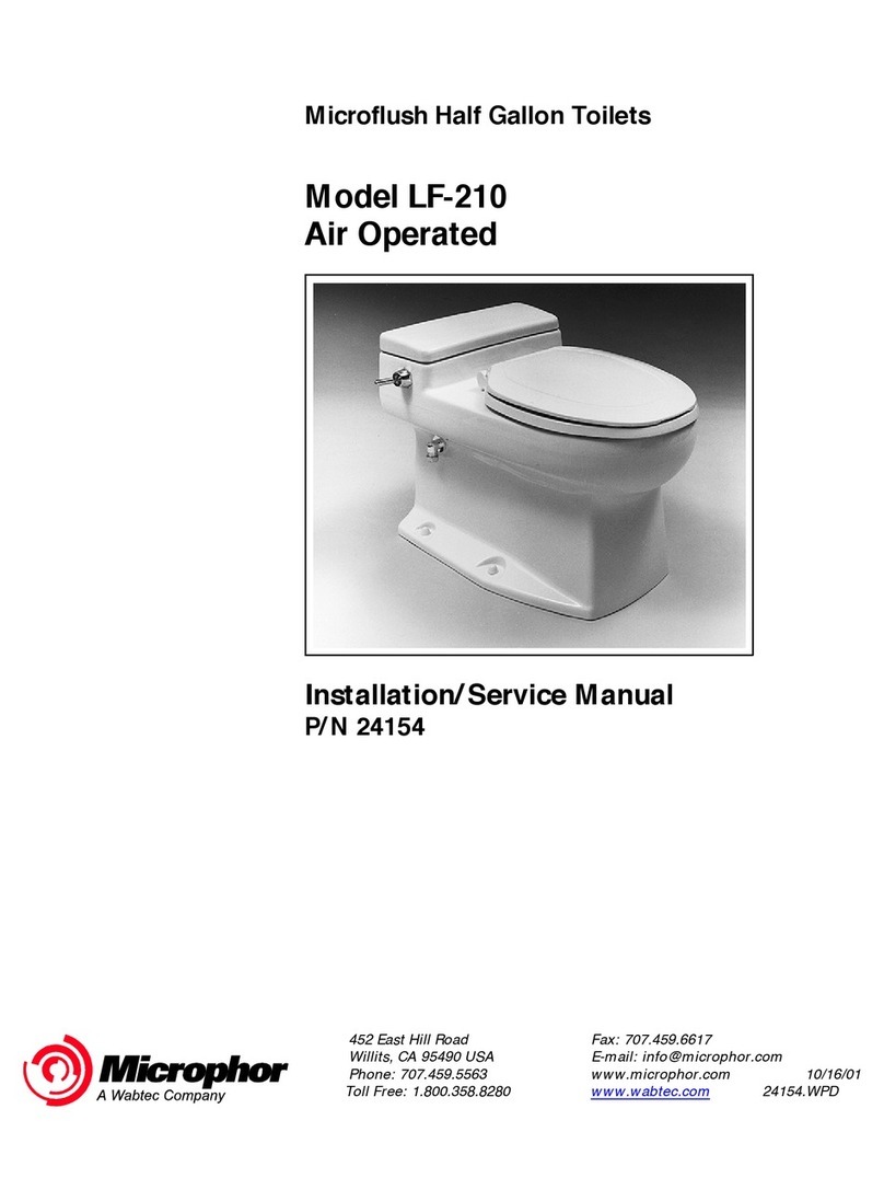 Wabtec Microphor LF-210 Installation & service manual