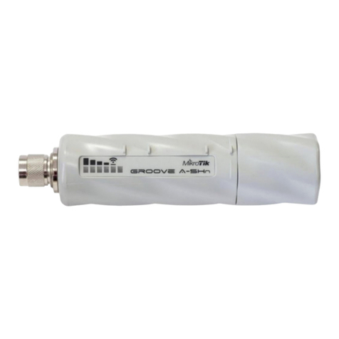 RouterBOARD Groove A-5Hn User manual