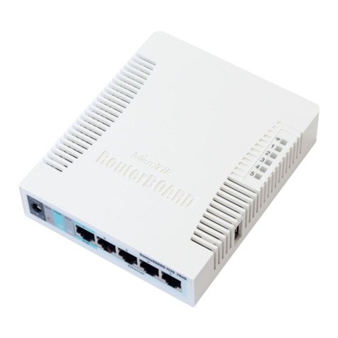 RouterBOARD 751G-2HnD Quick setup guide and warranty information