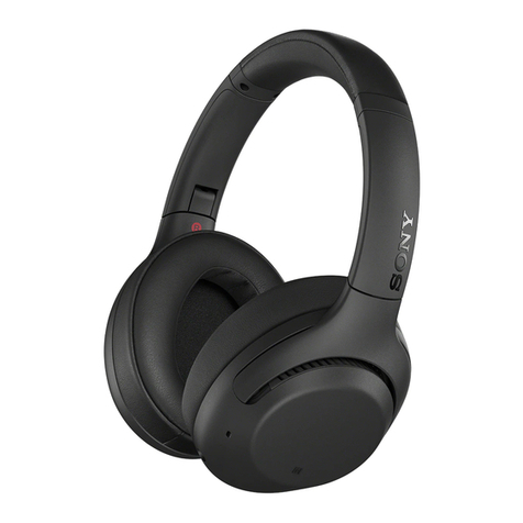 Sony WH-XB900N User manual