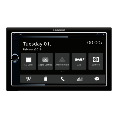Blaupunkt ADAYO 590 Series operating instructions