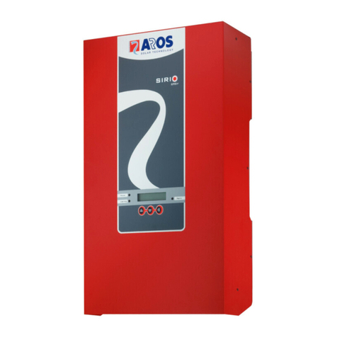 Aros SIRIO EASY Series Installation and user manual