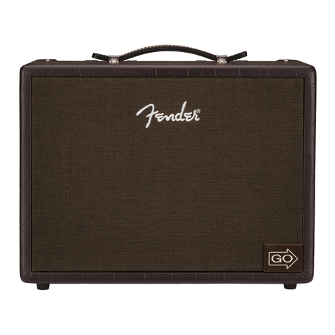 Fender Acoustic Junior User manual
