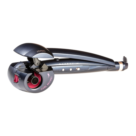 BaByliss Digital Sensor Curl Secret manual