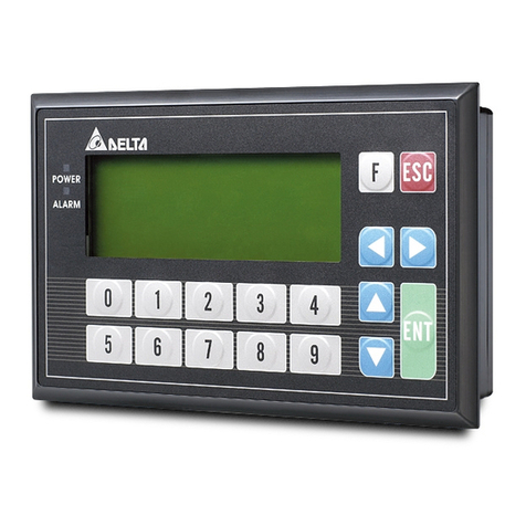 Delta TP Series User manual