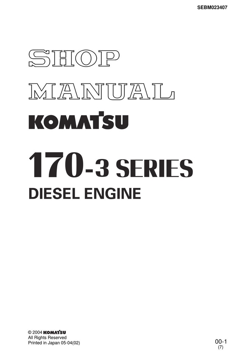 Komatsu 170-3 Series Install guide