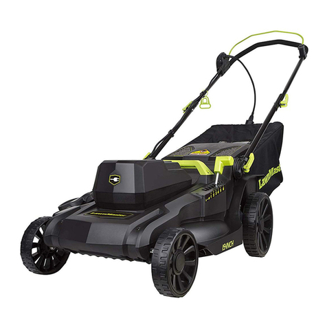 LawnMaster MEC1218E Operator's manual