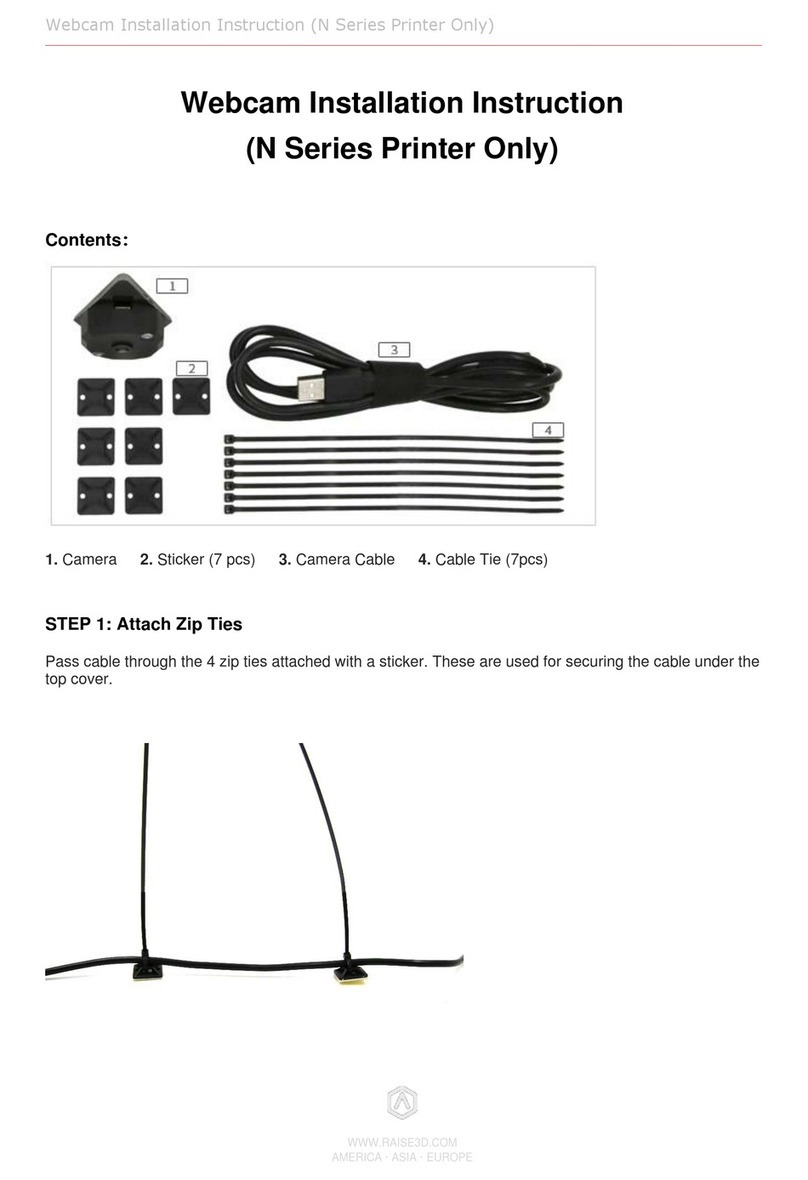 RAISE 3D N-Series Installation instruction