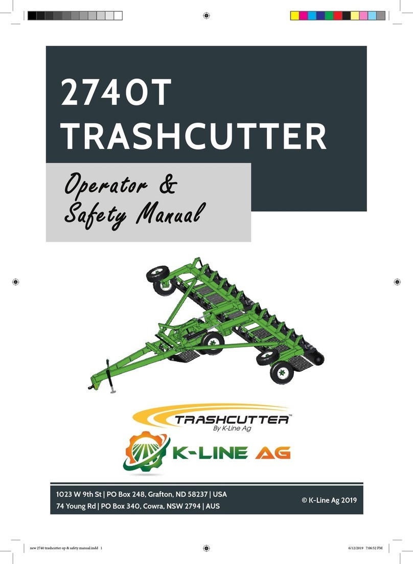 K-Line TRASHCUTTER 2740T Instruction Manual