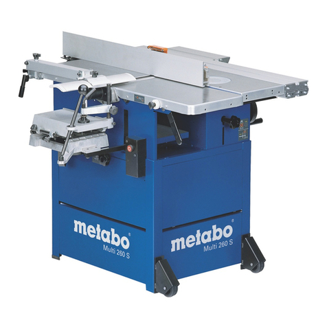 Metabo ELEKTRA BECKUM Multi 260 S operating instructions
