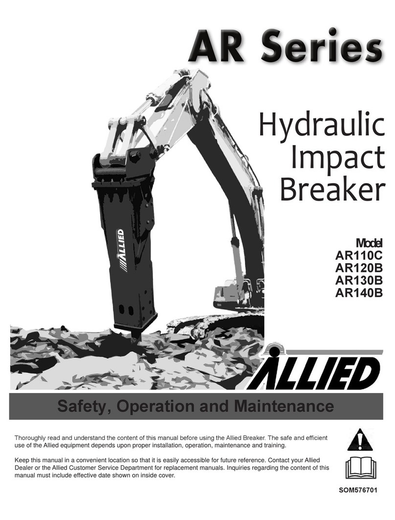 Allied AR110C Safety, operation and maintenance