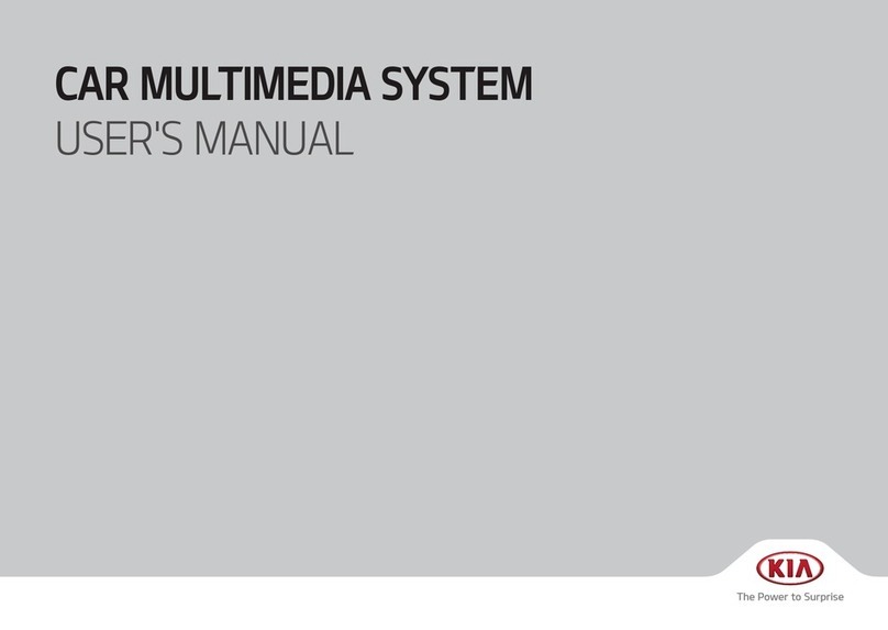 Kia Car Multimedia System User manual