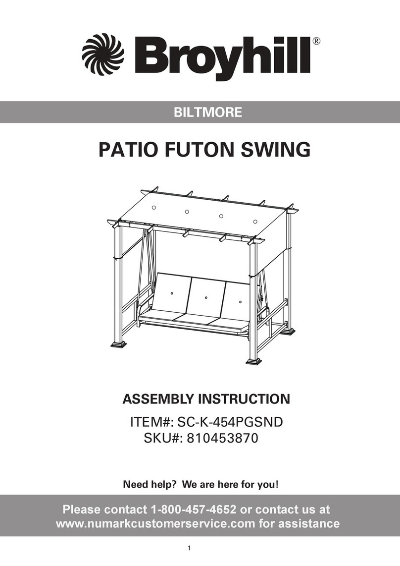 Broyhill Biltmore SC-K-454PGSND User manual Broyhill Biltmore SC-K-454PGSND User manual