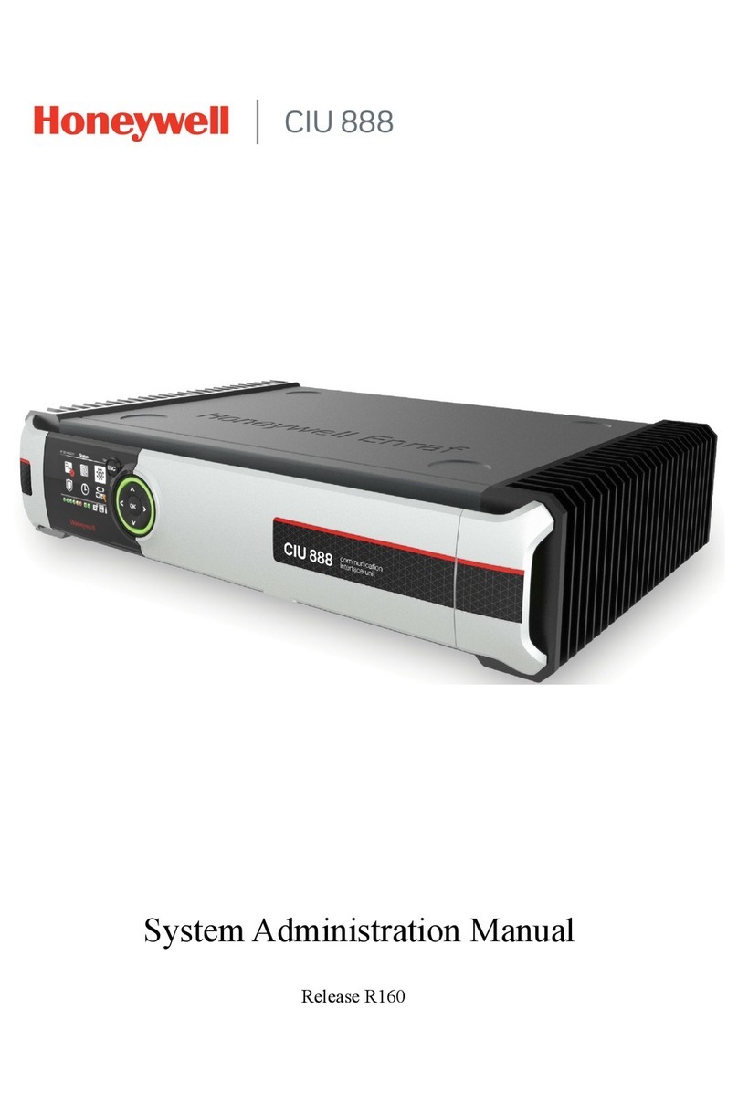 Honeywell CIU 888 Instruction Manual