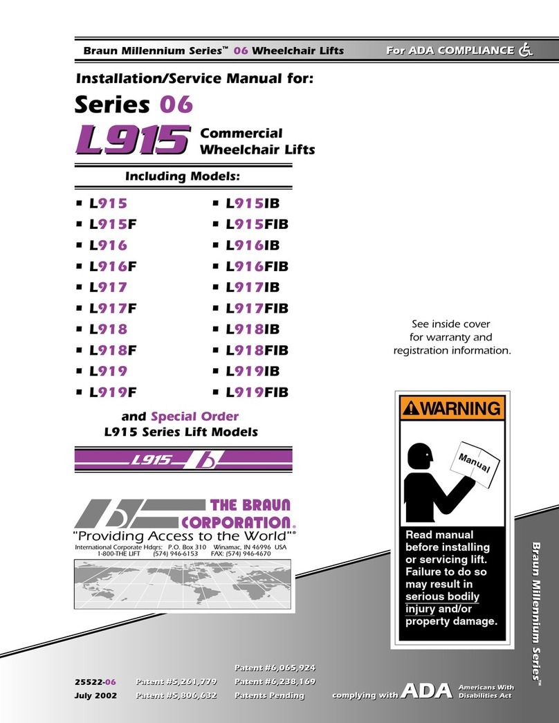 Braun Millennium 06 Series Supplement Braun Millennium 06 Series Supplement