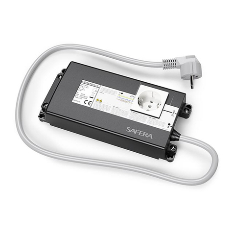 SAFERA PCU6.3-F installation manual