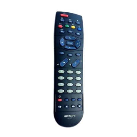 Hitachi 43GX10B User manual