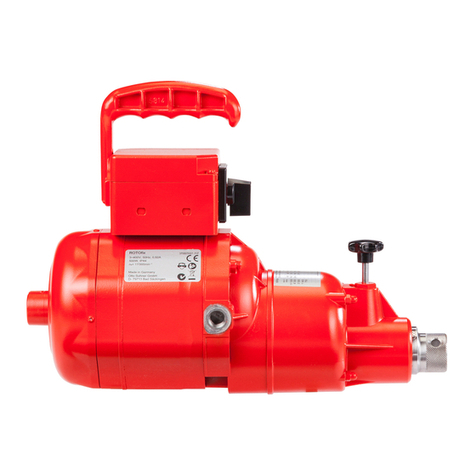 SUHNER ABRASIVE Rotar 400V Technical manual