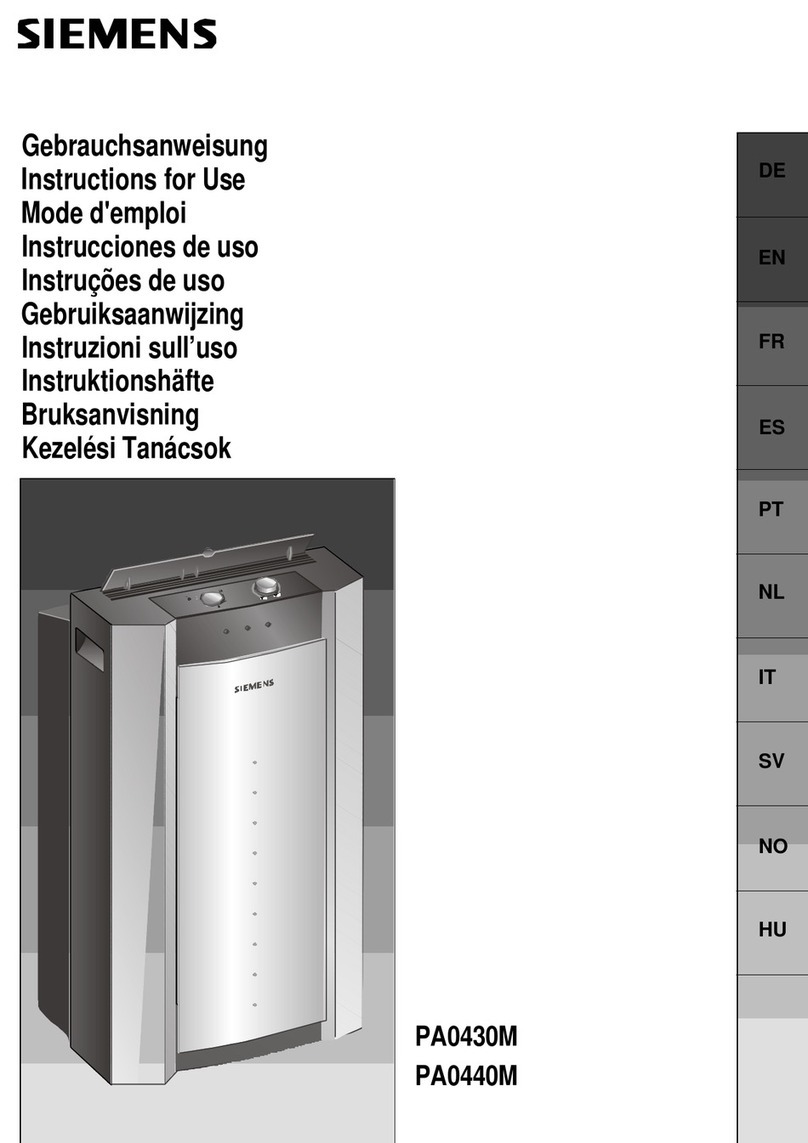 Siemens PA0430M User manual