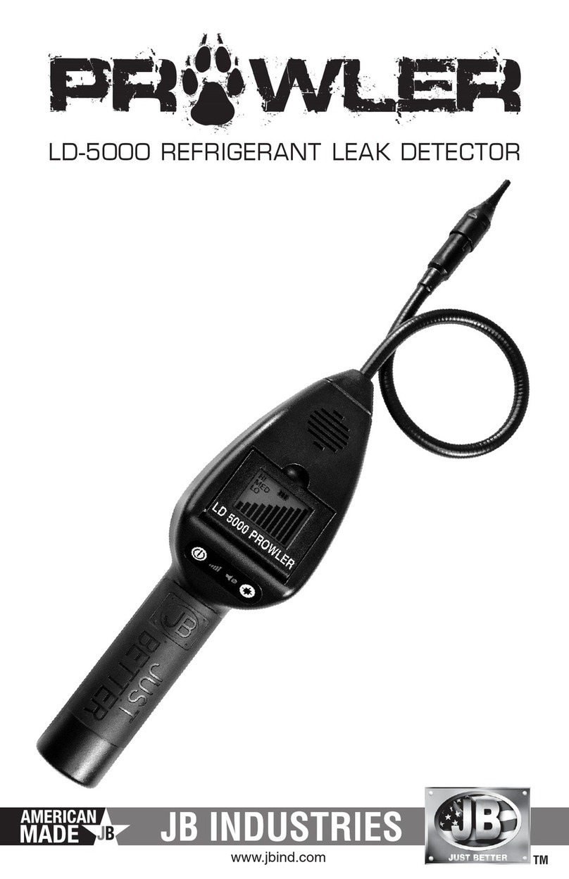 JB INDUSTRIES PROWLER LD-5000 manual