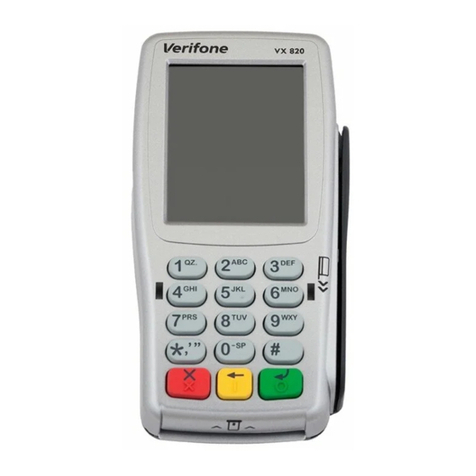 VeriFone HICAPS VX820 User manual