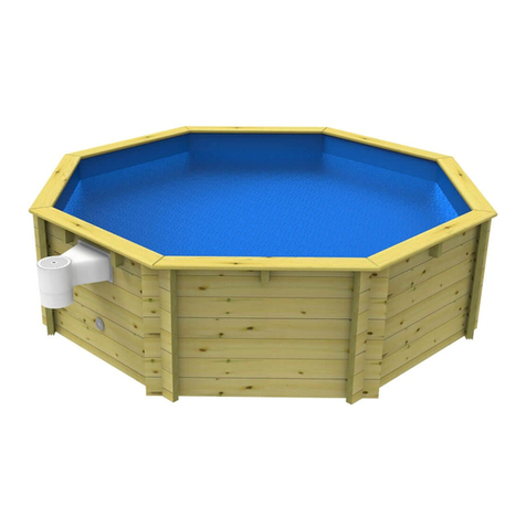 Plastica WOODEN FUN POOL Self Build Install Instructions