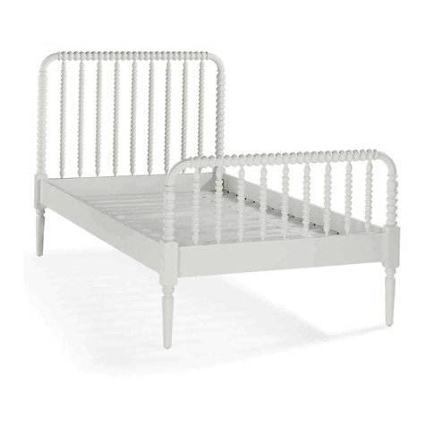 Crate&Barrel Jenny Lind Trundle User manual