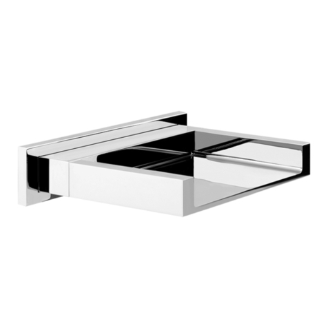 Gessi RETTANGOLO 26693 User manual Gessi RETTANGOLO 26693 User manual