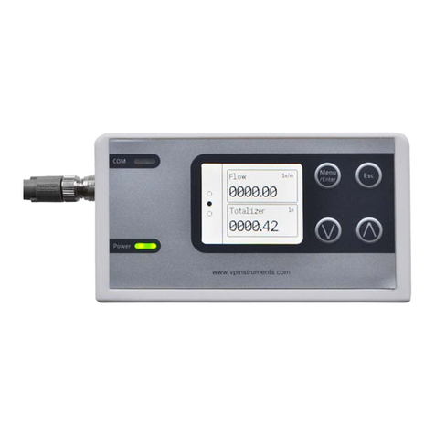 VPInstruments VPFlowScope In-line 3/8" user manual