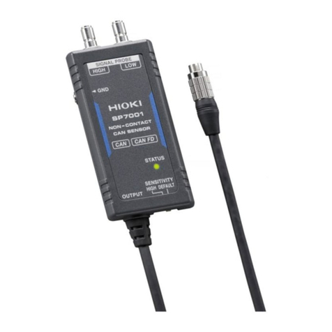Hioki SP7001 user guide