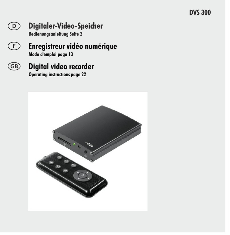 Indexa DVS 300 operating instructions
