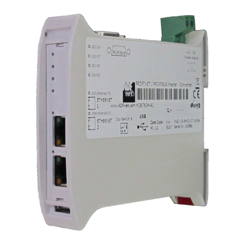 ADF Web HD67665-A1 User manual