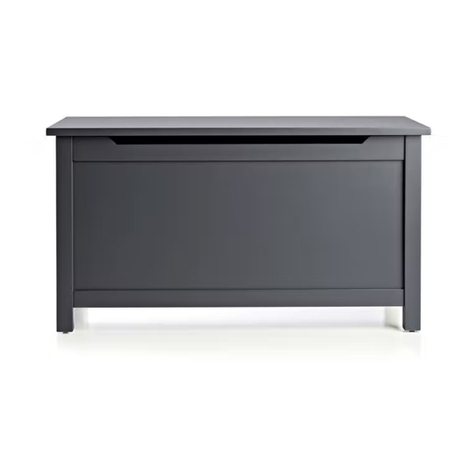 Crate&Barrel I'm Just A Toy Box User manual