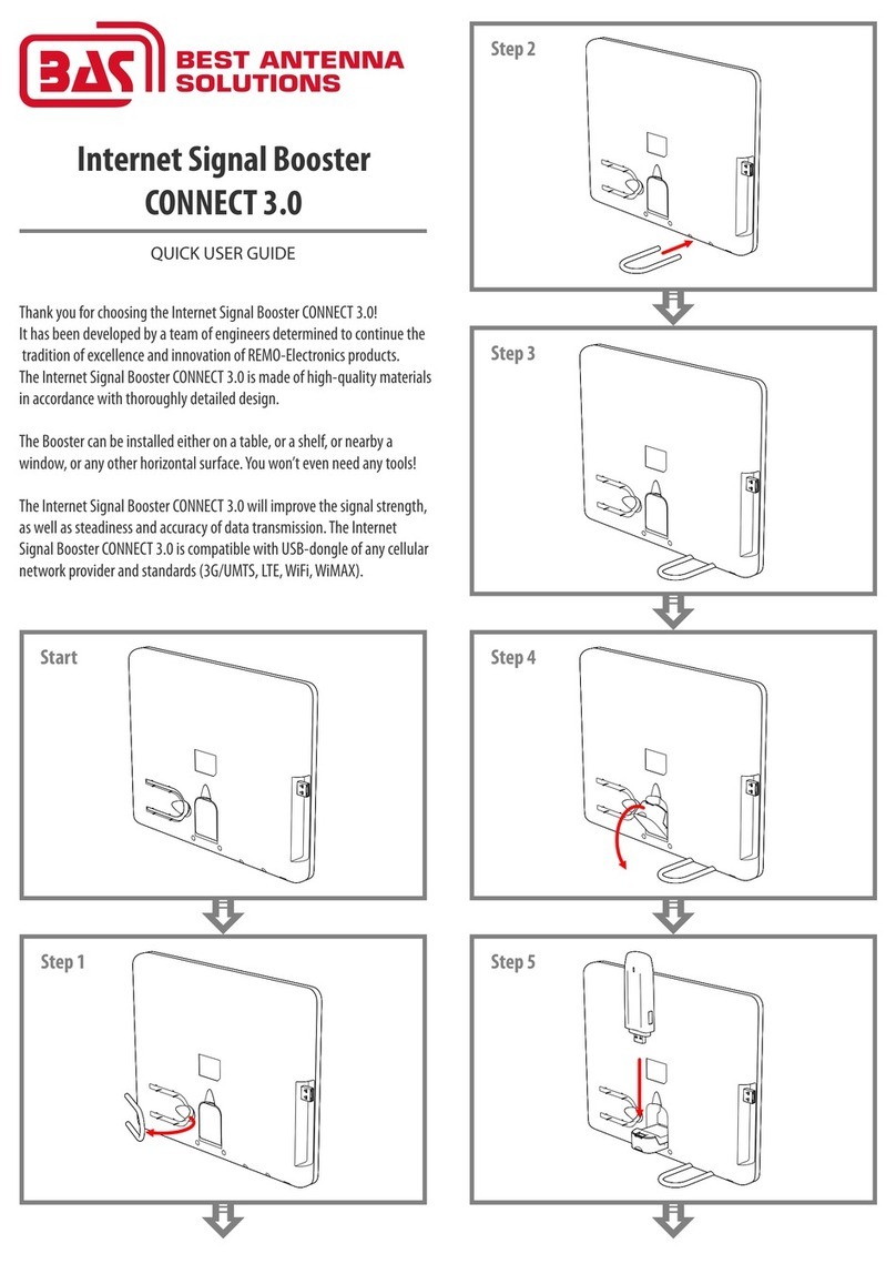 REMO Electronics BAS CONNECT 3.0 Quick user guide