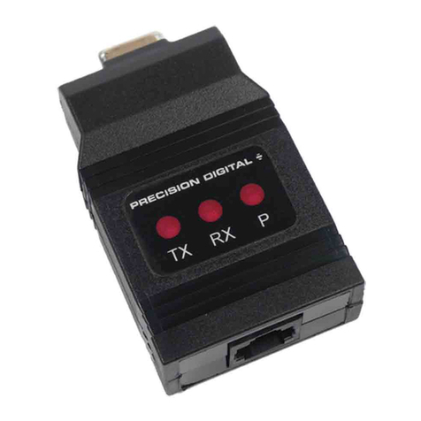Precision Digital Corporation PROVU PDA1232 instruction manual