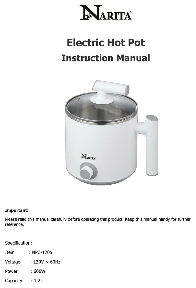 Narita NPC-1205 instruction manual