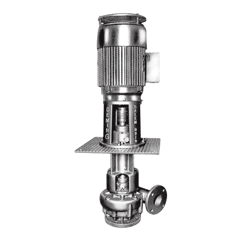 Crane DEMING 5460 Series Installation, operation & maintenance manual