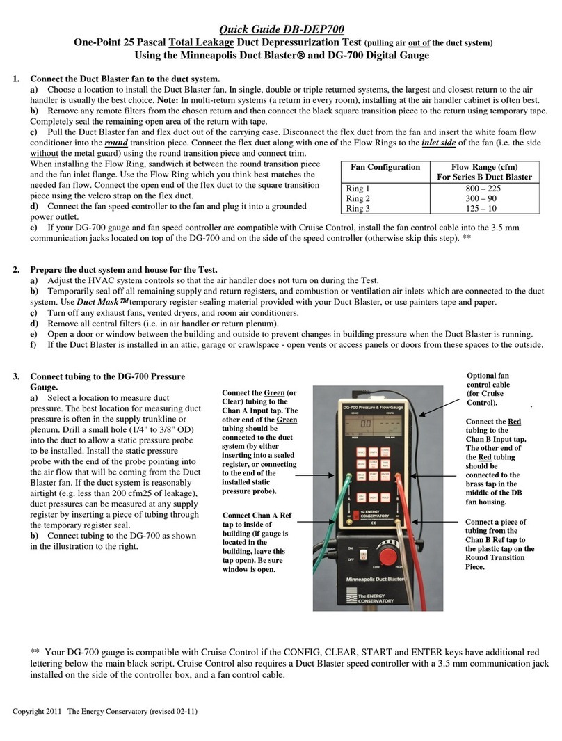 TEC DB-DEP700 quick guide