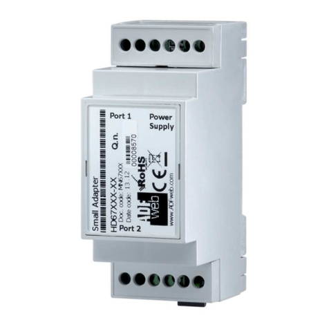 ADF Web HD67B32 Series User manual ADF Web HD67B32 Series User manual