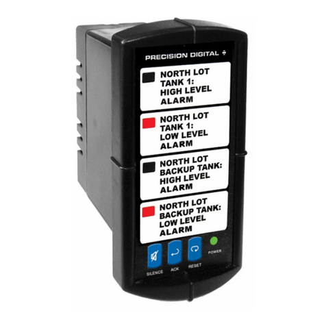 Precision Digital Corporation Vigilante II PD154 User manual