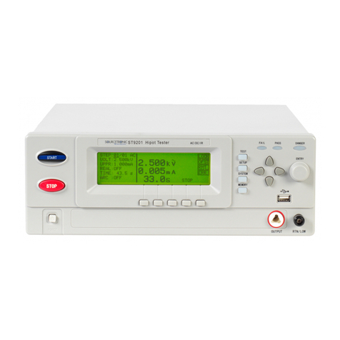 Sourcetronic ST9201 Series User manual Sourcetronic ST9201 Series User manual