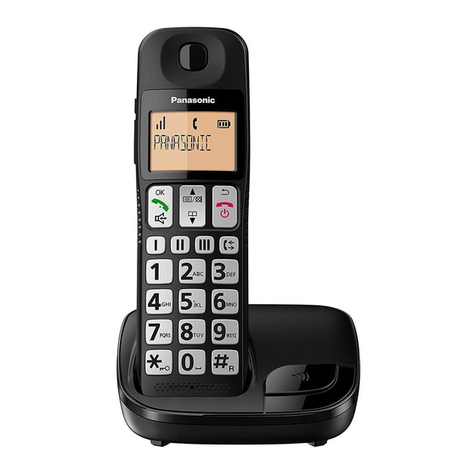 Panasonic KX-TGE110 Series User manual