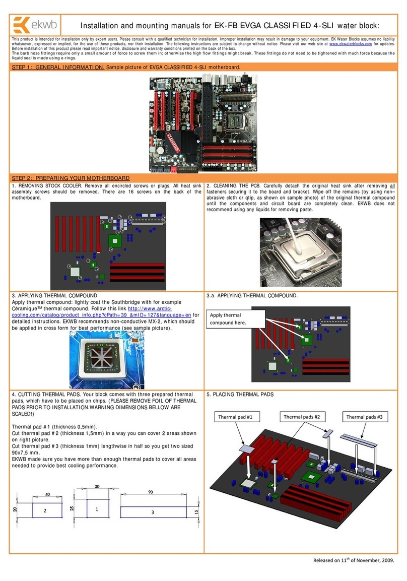 ekwb EK-FB EVGA CLASSIFIED 4-SLI Guide ekwb EK-FB EVGA CLASSIFIED 4-SLI Guide